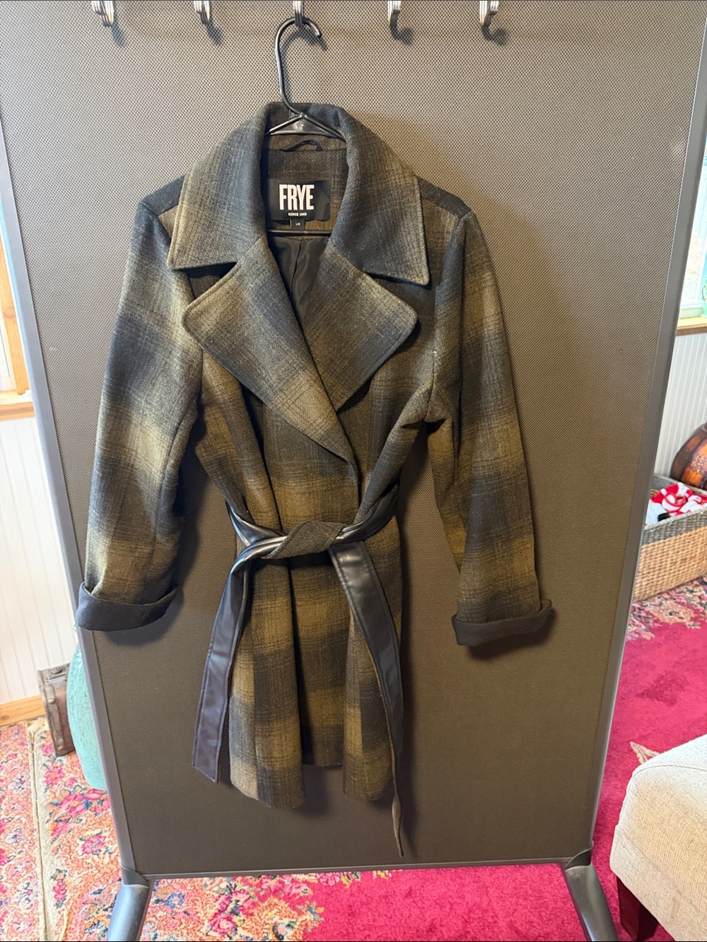 Frye Women's Wrap Coat large